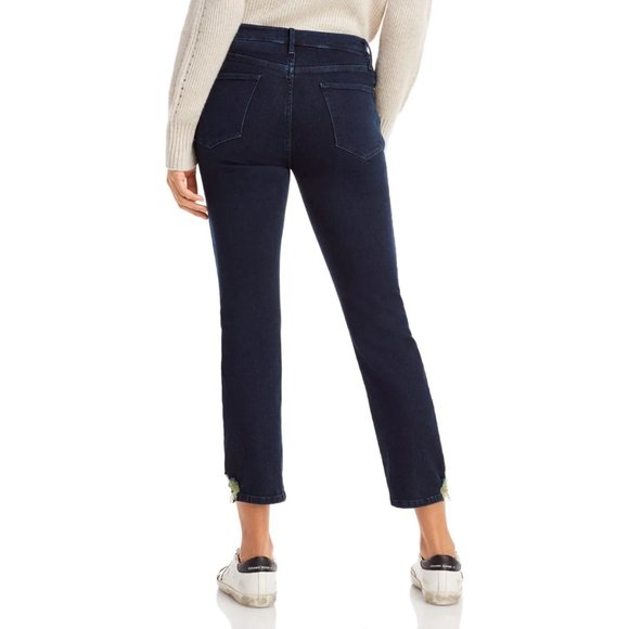 Frame Le High Denim High Rise Straight Leg Jeans Size 24 - Picture 2 of 8